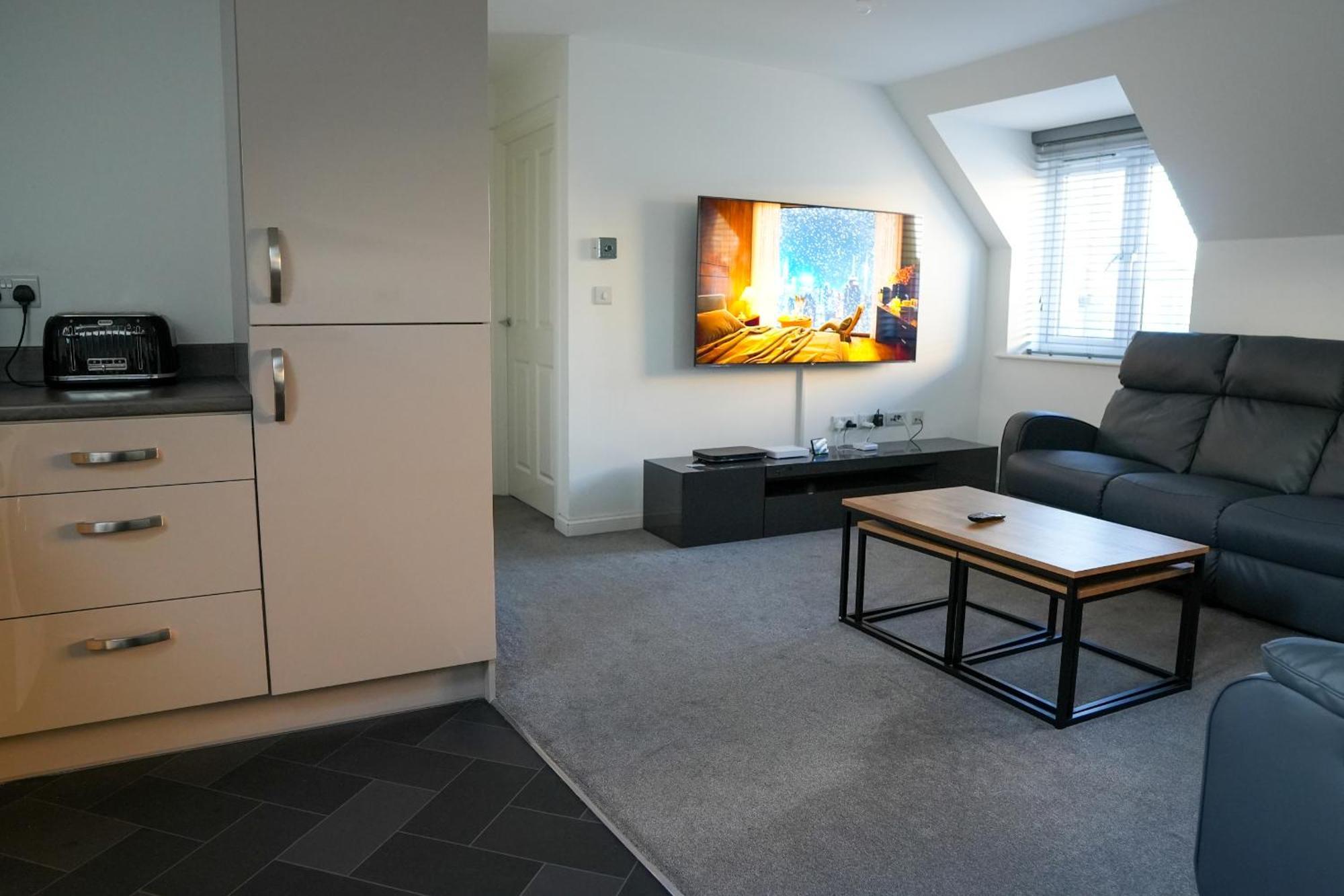 Stunning Two-Bedroom Apartment At A3Ree, Free Parking, Near Cribbs Causeway Mall Bristol Rum bild
